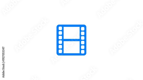 Movie Film Icon Animated
