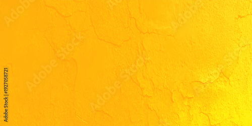 Vibrant yellow textured background with subtle grunge plaster details and bright energetic abstract wall surface