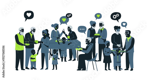 Diverse Group of People in Meeting.