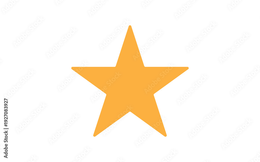 Obraz premium golden star icon