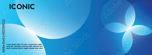 dynamic and modern design abstract composition, seamlessly blending gradients and geometric forms in a minimalist style, the perfect backdrop