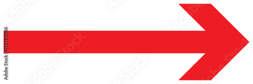 Black arrow pointing right. Arrow shape element