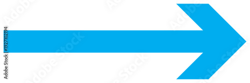 Black arrow pointing right. Arrow shape element