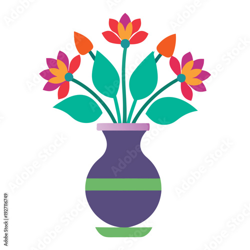flowers in a vase