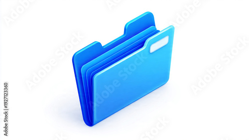 blue folder icon