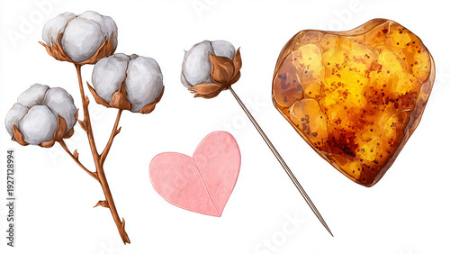 heart from leaves