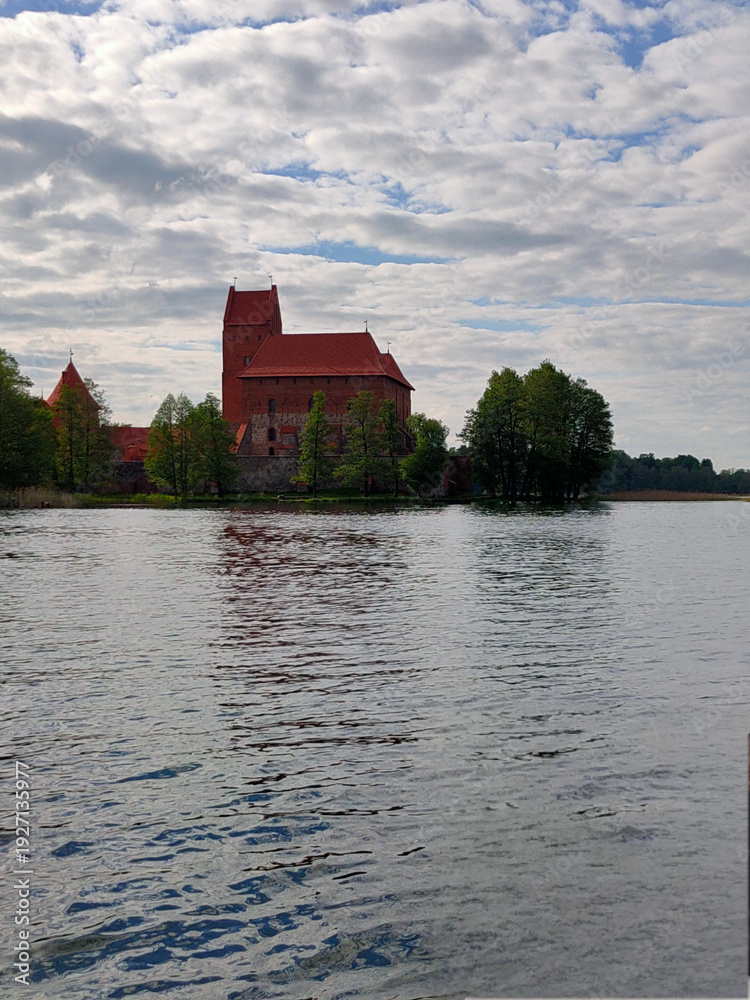 Obraz premium house on the river