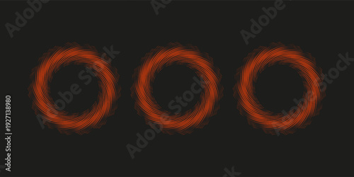 Gold, silver and bronze metal circle frames 3d vector realistic illustration. First, second and third place medals or buttons isolated on white background. Certified. Quality blank, empty badge set.