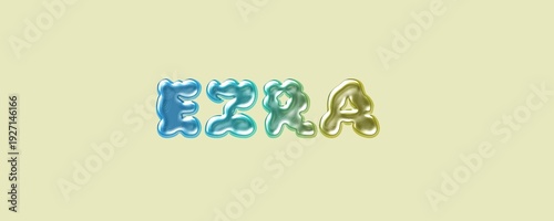 Fotografie Ezra name