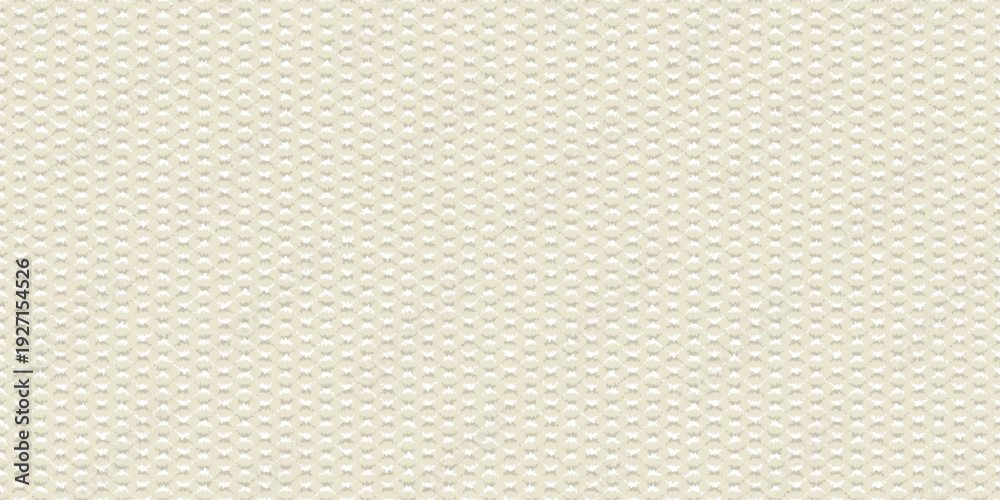 Fototapeta premium Thick, soft and fluffy textile material, made of natural or synthetic fiber. A kind of worn-out plush carpet. Greige floor rug texture. Abstract seamless. Vector artwork.