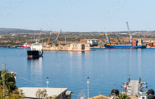 The Port of Augusta, located in the province of Syracuse, Sicily, is one of the largest and most important natural harbors in the Mediterranean.