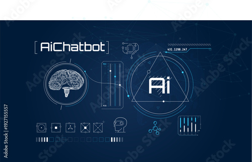AI Training Neural Network Infographics