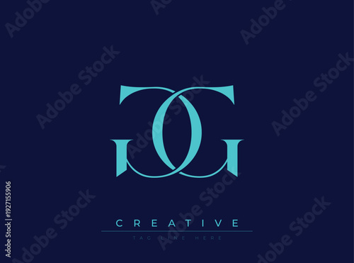 GG Creative Luxury Logo. This logo crafted for creative branding and luxury business identity. Ideal for boutique fashion labels, premium stationery, corporate mark, and marketing materials.