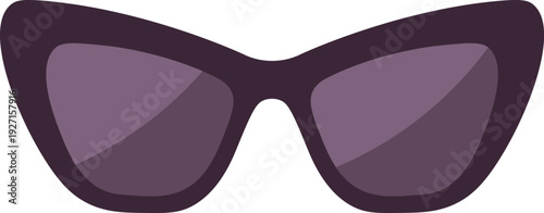 Sunglasses cartoon icon. Stylish eyewear. Summer accessory