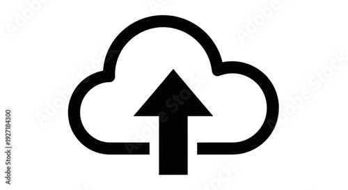 Cloud Upload Data Transfer Icon