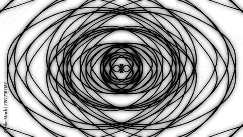 black and white swirl