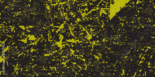 Abstract black and gold cracked background. Vintage popular tredny design. Vector illustration