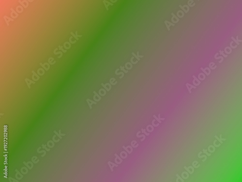 Modern Gradient Diagonal Peach Green and Purple Colored Background Texture