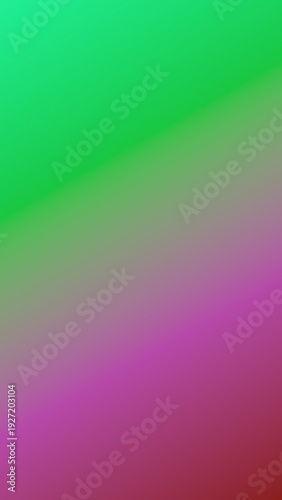 Smooth Gradient Background with Green to Purple Color Transition Design Element