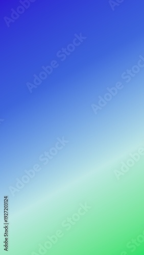Modern Gradient Smooth Abstract Background with Blue and Green Colors