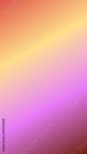 Smooth Blended Gradient Background of Peach Yellow and Pink Amethyst Color