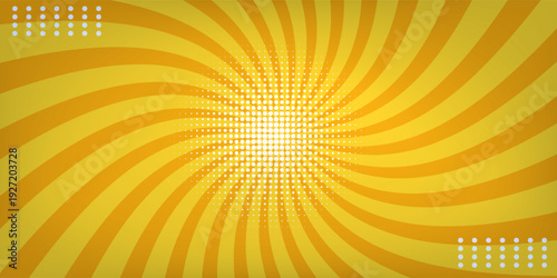 Simple comic book style explosion effect background.