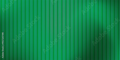 3D deep green stripes line