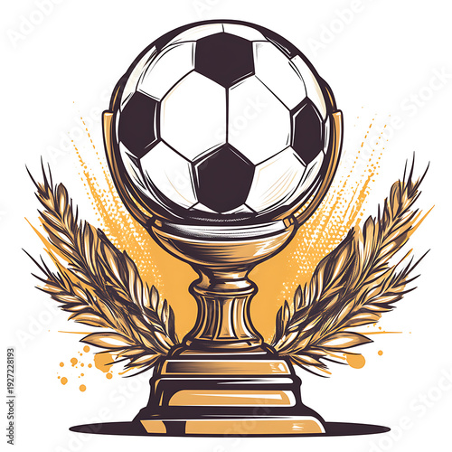 Soccer Final Match Stadium Scene Vector