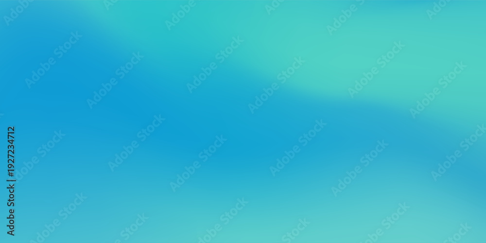 Obraz premium Amazing Blue Green Blur Gradient With Grainy Noise Texture. Abstract Turquoise Mesh and Dynamic Flow Background