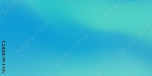 Amazing Blue Green Blur Gradient With Grainy Noise Texture. Abstract Turquoise Mesh and Dynamic Flow Background