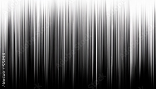 Halftone Gradient Lines Comic Black Vertical Parallel Stripes Fight Design Manga Or Anime Speed Graphic Screen Tone Isolated