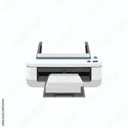 Modern Office Printer in Operation
