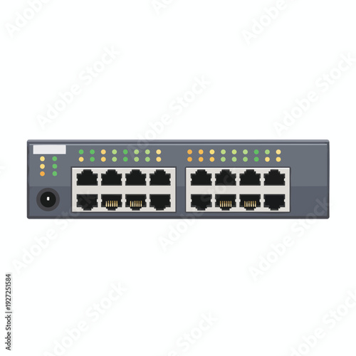 Network Switch with Multiple Ethernet Ports