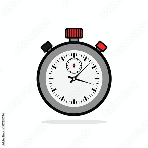 Classic Stopwatch Timer for Precision Timing and Sports Events