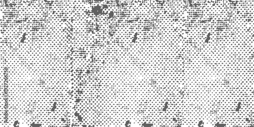 Rough grunge pattern design, scratches, splatters. Overlay texture. Faded gray-white paper texture. Grunge sketch design. Used for posters, covers, banners, mock-ups, sticker layouts.