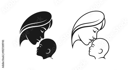Mother's day celebration: love, bonding, and appreciation for mothers everywhere Vector