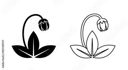 Mother's day floral illustration with 16 seo keywords for adobe stock Vector