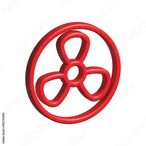 Air Fan icon design template