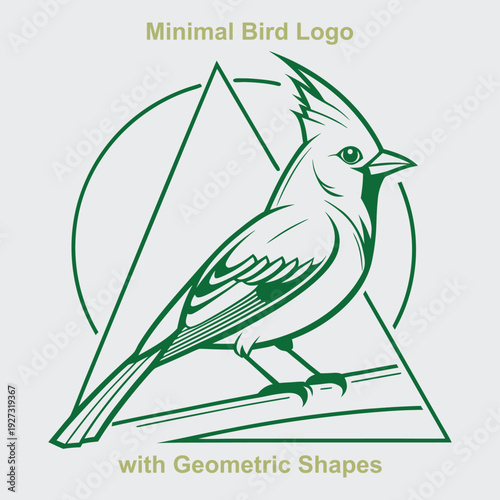 Minimalist icon representing a vector file or document