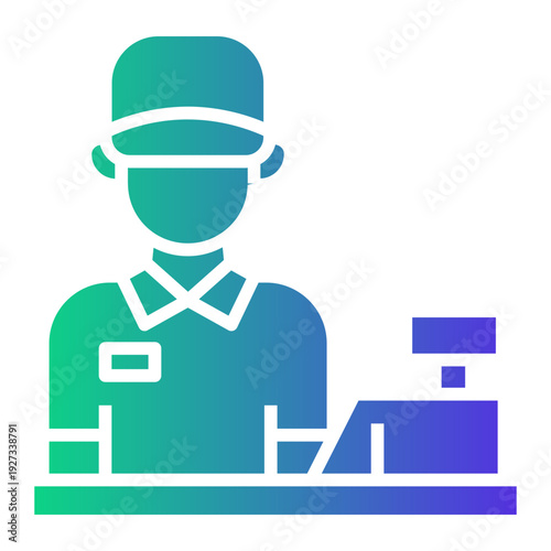 grocery Gradient icon