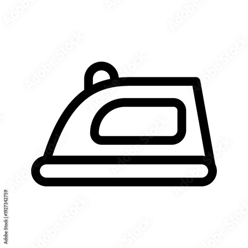 Iron Icon Vector Symbol Design Illustration