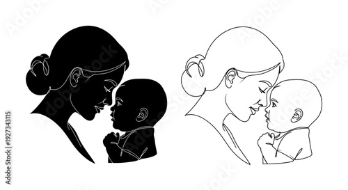 Mother's day: celebrating the bond of love and care Vector