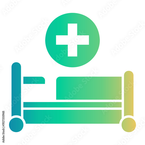 health facilities Gradient icon