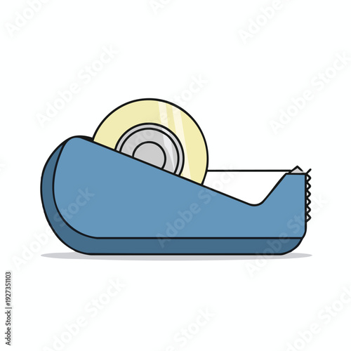 Sleek Tape Dispenser for Office and Home Use