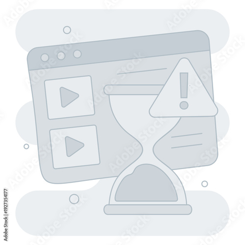 Subscription Expired Empty States Illustration