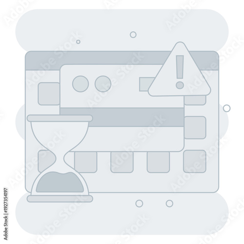 Subscription Expired Empty States Illustration