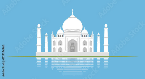 Taj Mahal Illustration