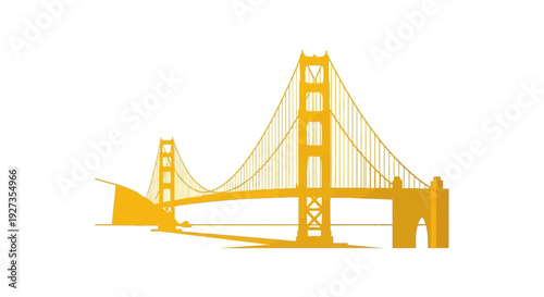 Golden Gate Bridge Silhouette