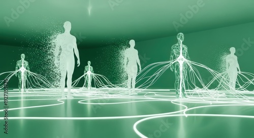 Human Network Collaboration in Virtual World
