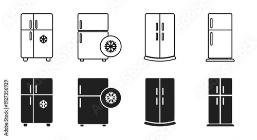 Sustainable energy icons set, featuring eco-friendly symbols and renewable sources, presented in a clean vector illustration style